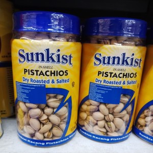 

Sunkist Dry Roasted Pistachios 500 gr