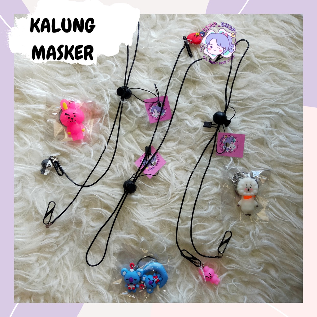 Kalung Masker BT21 Hijab