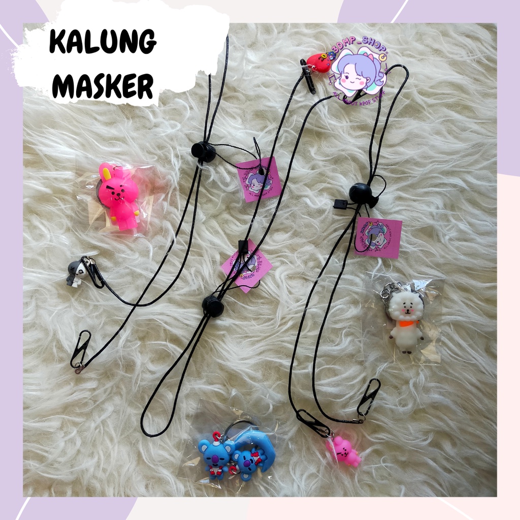 Kalung Masker BT21 Hijab