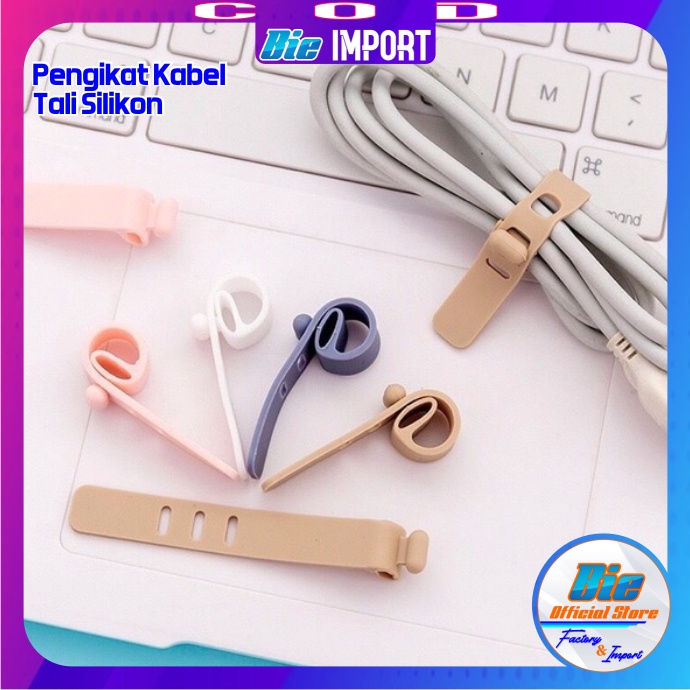 Pengikat Kabel Tali Silikon Premium Impor Best Seller