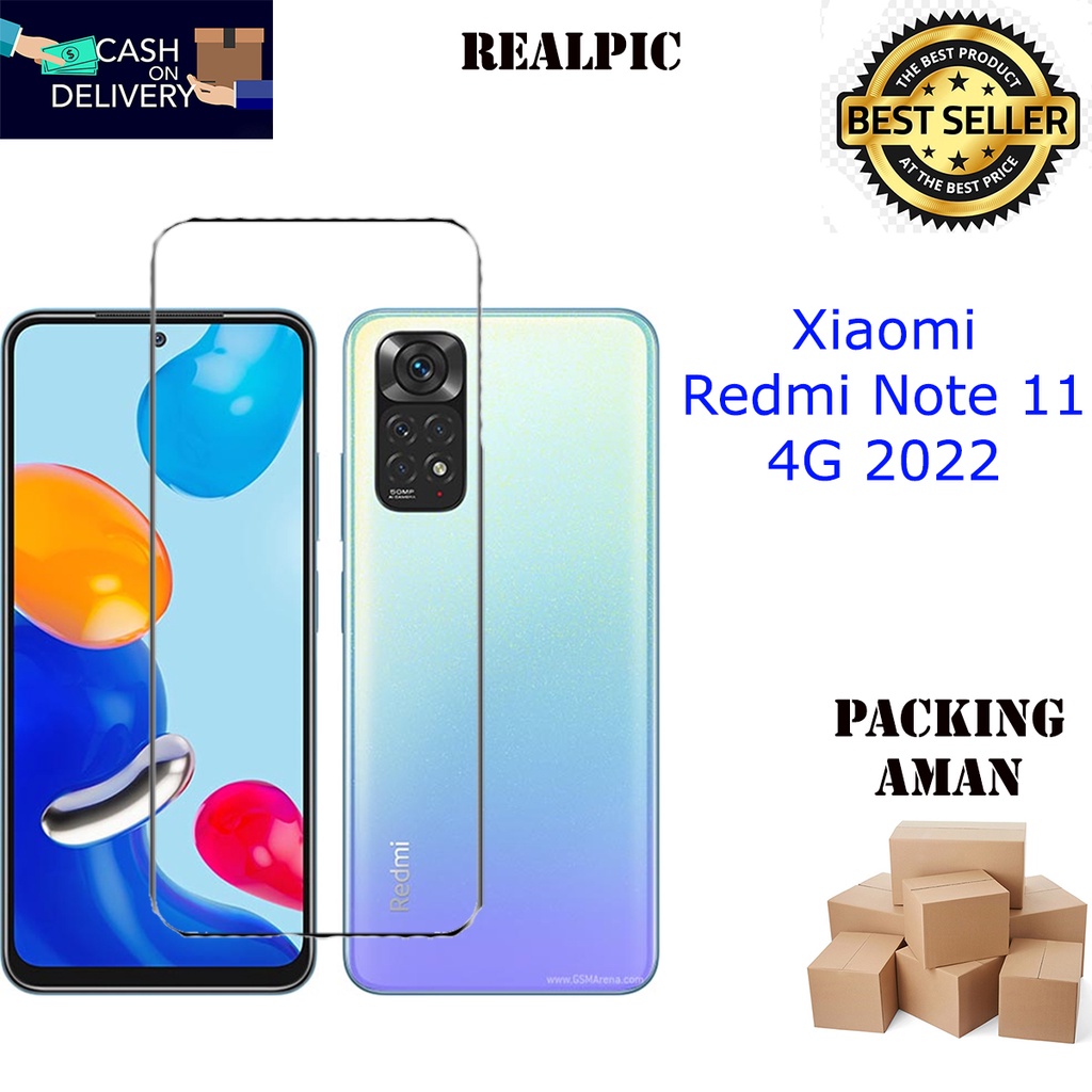 Tempered Glass Xiaomi Redmi Note 11 4G 2022 Screen Protector Anti Gores