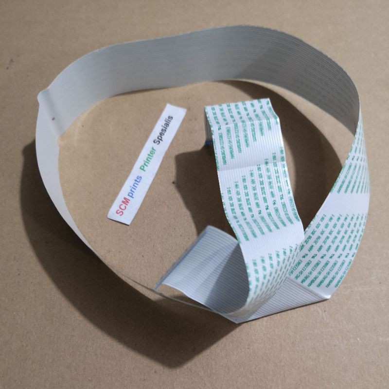 Cable Flexible 28 pin Lebar 29mm Panjang 61.5 cm Searah AWM 20798 802 60V VW-1 Cable Carriage Ori