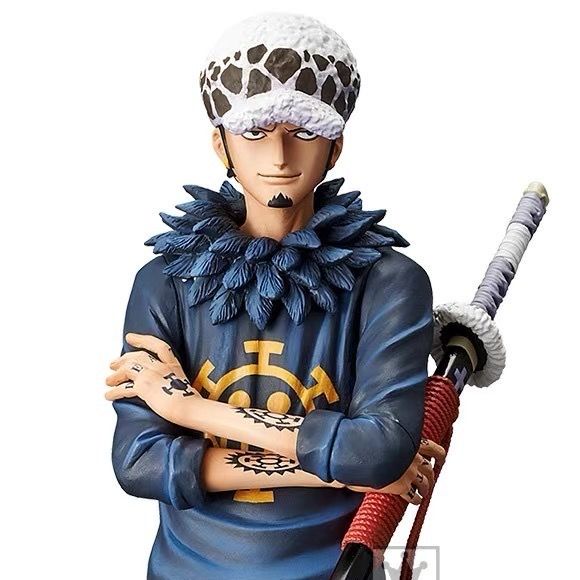 Mainan Action Figure One Piece Grandista DXF Wa no kuni vol.14 Trafalgar Law Kepala Ganda Bahan Pvc