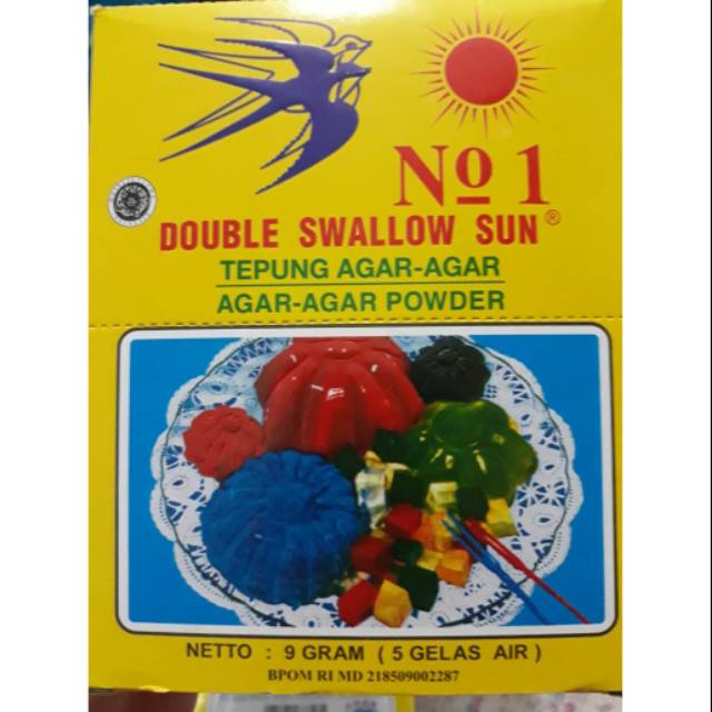 

Agar agar Swallow no 1