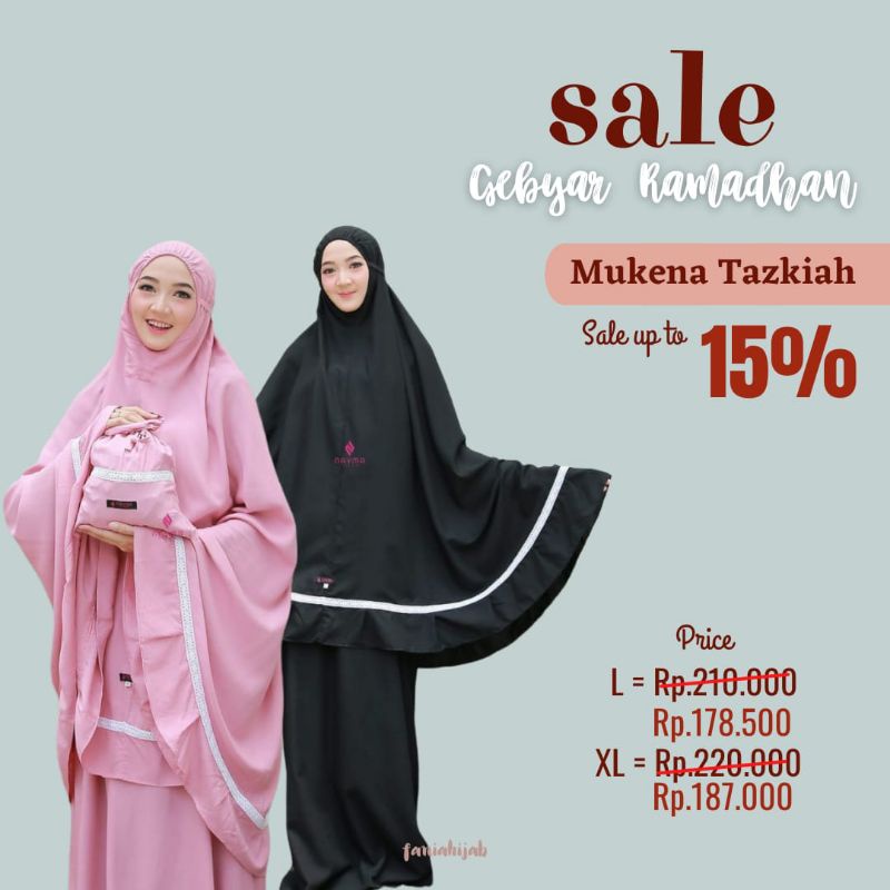 MUKENA TAZKIAH BY NAYMA HIJAB