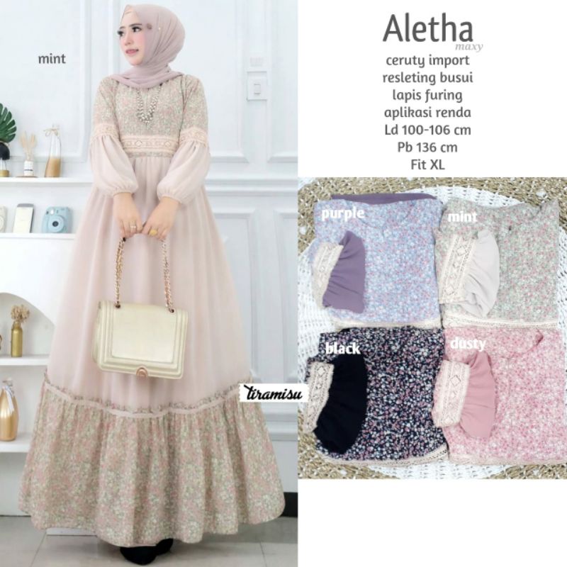 ALETHA MAXI // MAXI DRESS // TIRAMISU