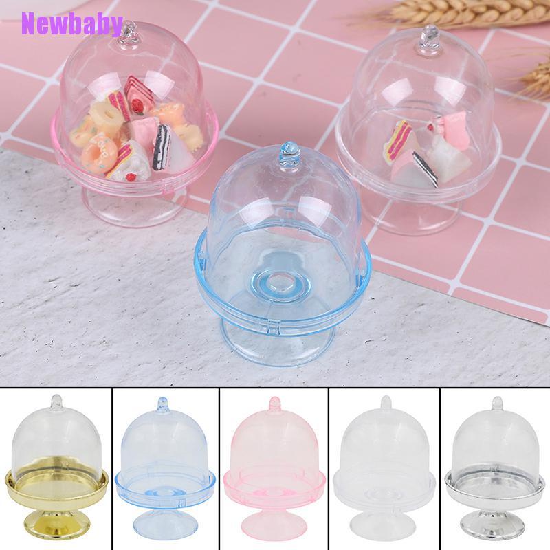 (Newbaby) Miniatur Toples Makanan Penutup Skala 1: 12 Untuk Aksesoris Rumah Boneka