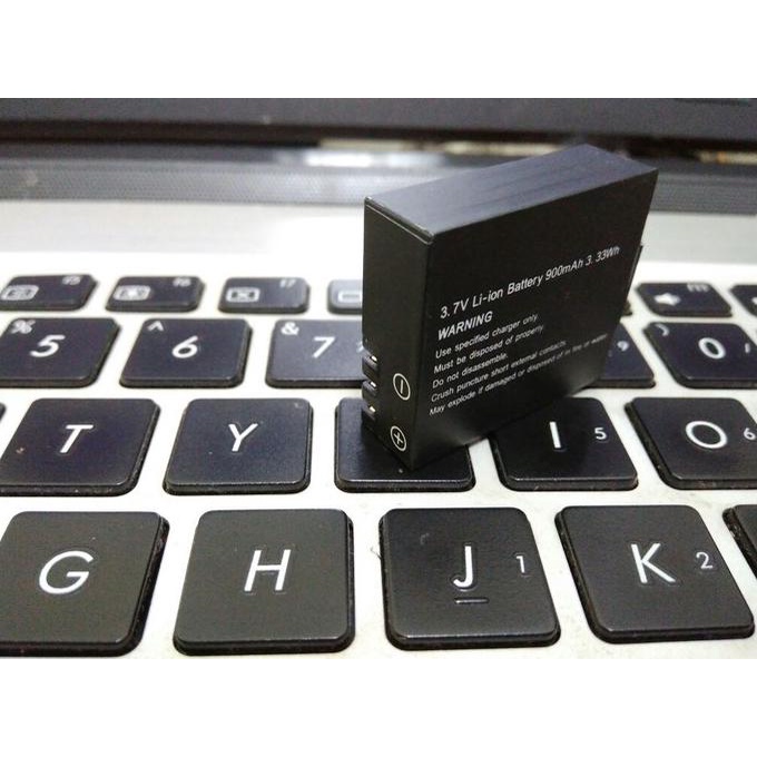 Baterai Action Cam Bcare X5 - Camera Battery 3.7V Li-Ion 900Mah