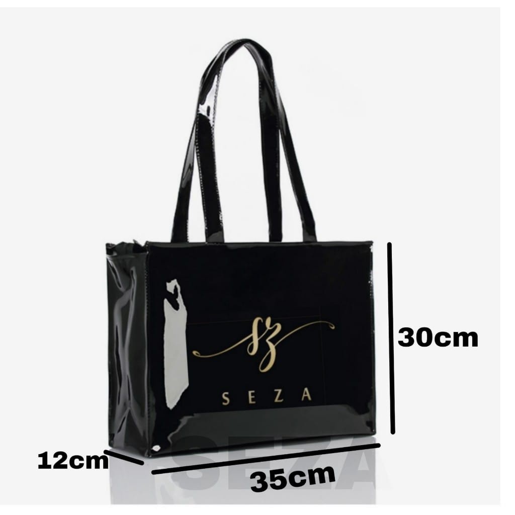 Tas Tote Bag Transparan Tas Mika Pvc by SEZA