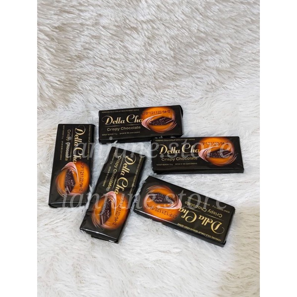 Della Cha Coklat Krispy Mini 13gr 1pcs / Chocolate / Cokelat