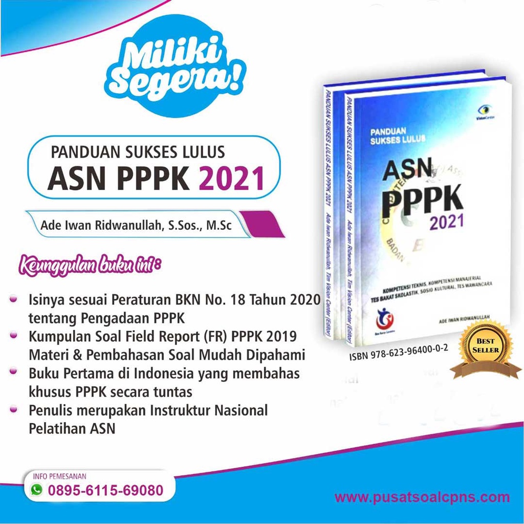 Jual Buku PPPK 2021 | Buku PPPK Guru | Panduan Sukses Lulus P3K ...