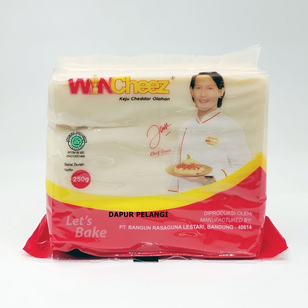 

Keju Cheddar/Keju Parut WINCHEEZ Reguler 250gr