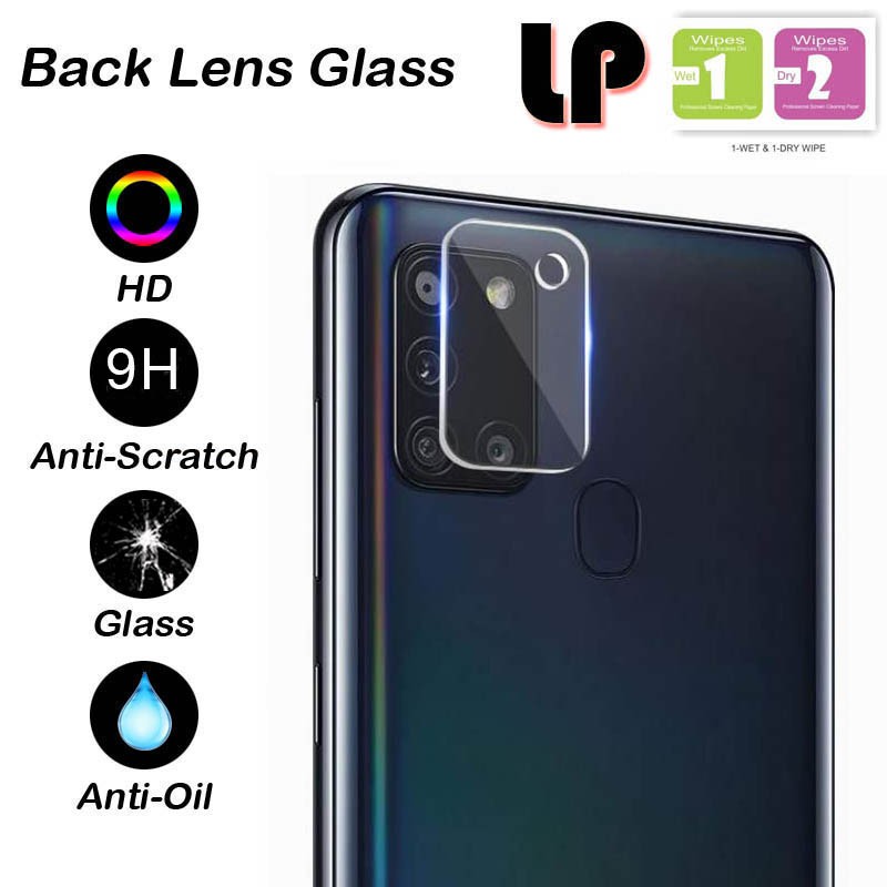 LP Camera Tempered Glass Samsung Galaxy A21S - Cover Lensa Lens Kaca Asli Clear Bening Kamera Ori
