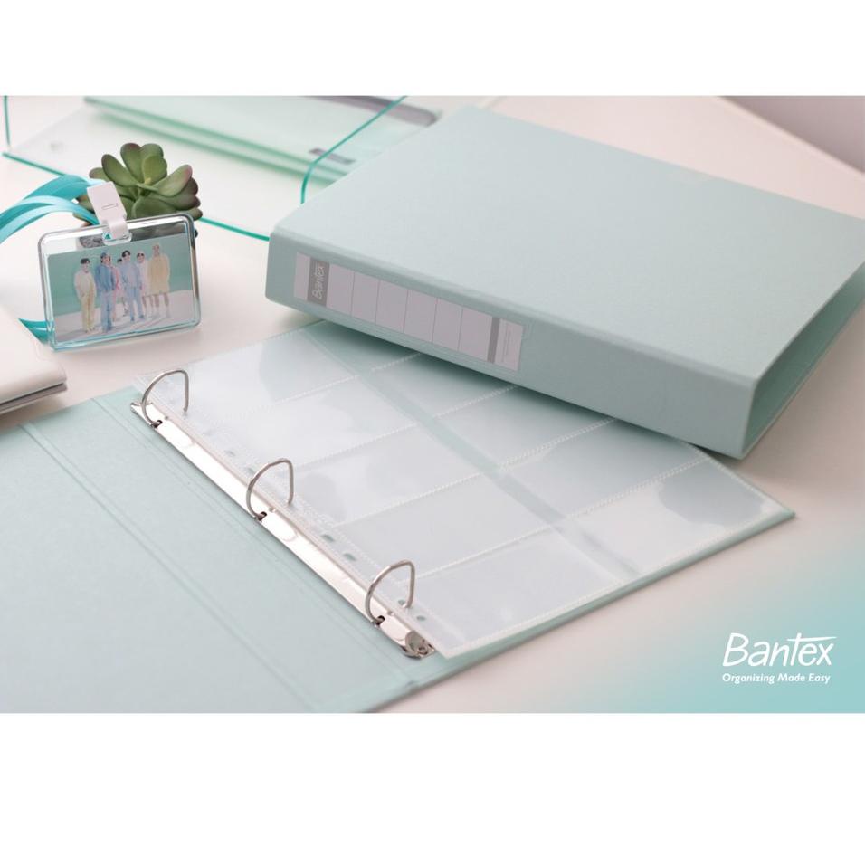 

[PROMO WRH86] Bantex Photocard Album A4 3 Ring Binder A4 Tropica Color – 8322P Best