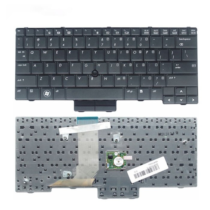 Hp Elitebook 2540p 2540 Us Keyboard stick