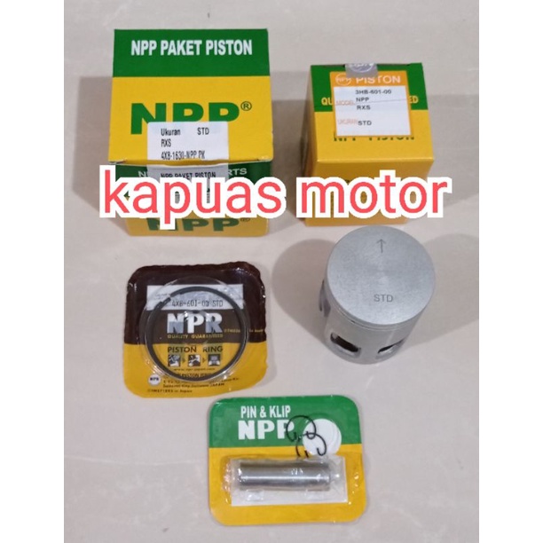 piston kit seher paket rxs spesial yt 115 os std 25 50 75 100 125 150 175 200  original npp-1
