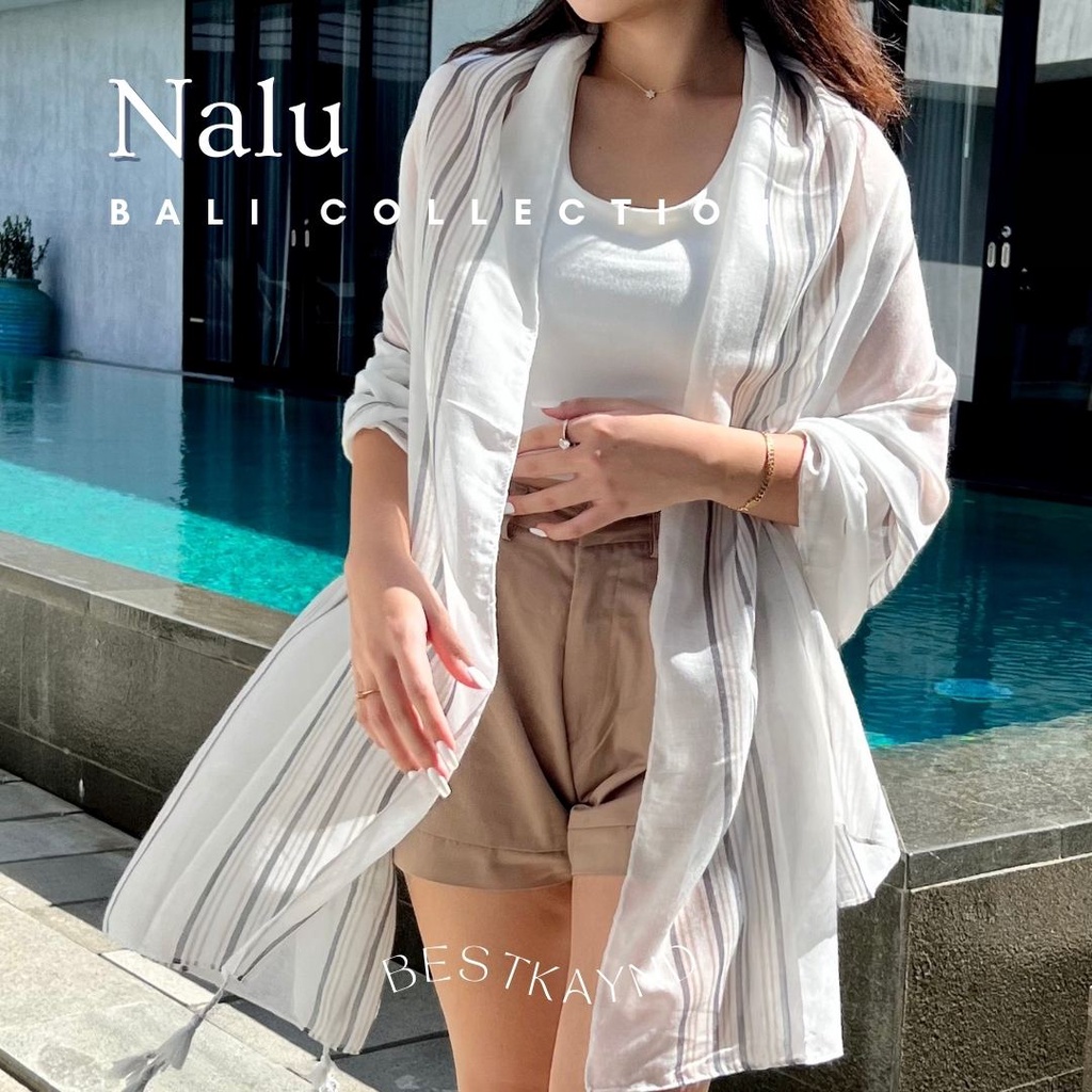 Nalu Shawl - Bali Collection | The Best Kaynd | Batik Selendang Hijab Syal