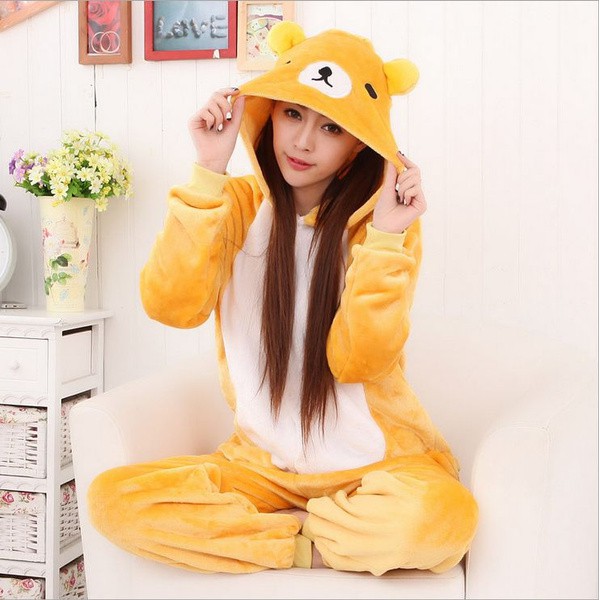 Kostum Pajamas Karakter Costume Rilakkuma Onesie Dewasa Unisex