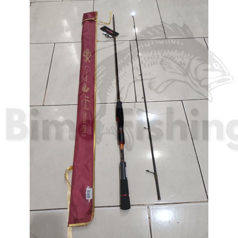 Joran Relix Nusantara Cacing Merah 662 Gen 2 Spining & BC