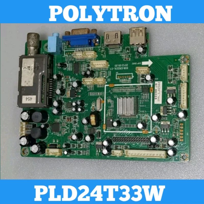Mainboard TV POLYTRON PLM24T33W MB POLYTRON PLM 24T33W Mainboard POLYTRON 24T33W Mainboard 24T33W MB 24T33W