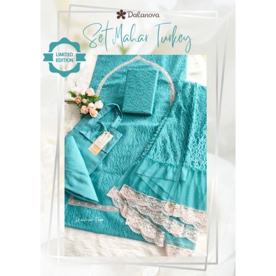 Set Mahar Mukena Turkey / Ready Siap kirim