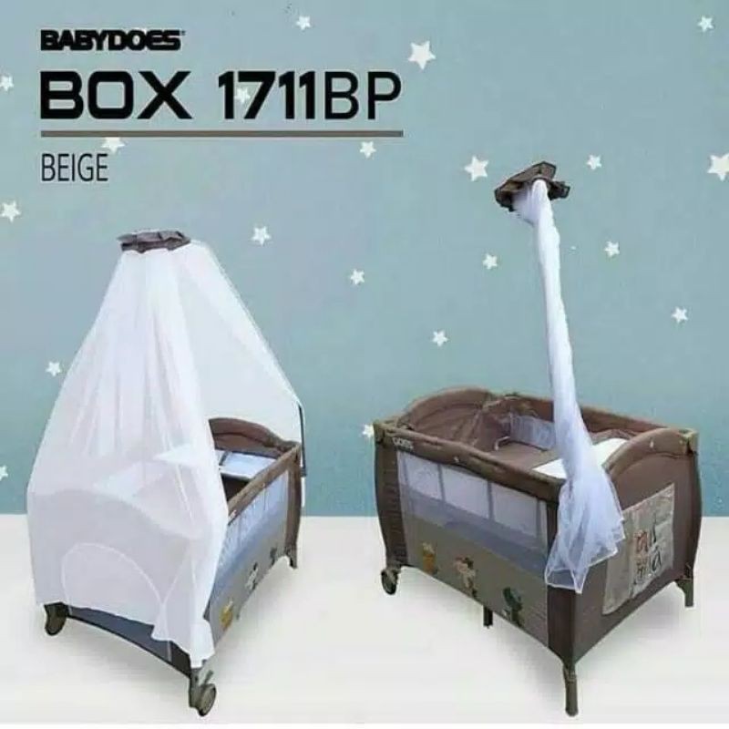 Babydoes Baby Cot 1711 Box Bayi