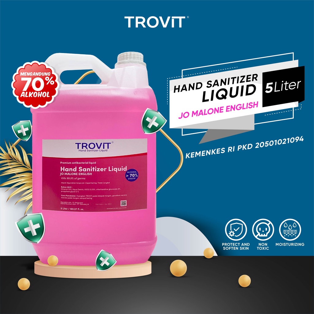 Hand Sanitizer Cair Trovit 5 Liter