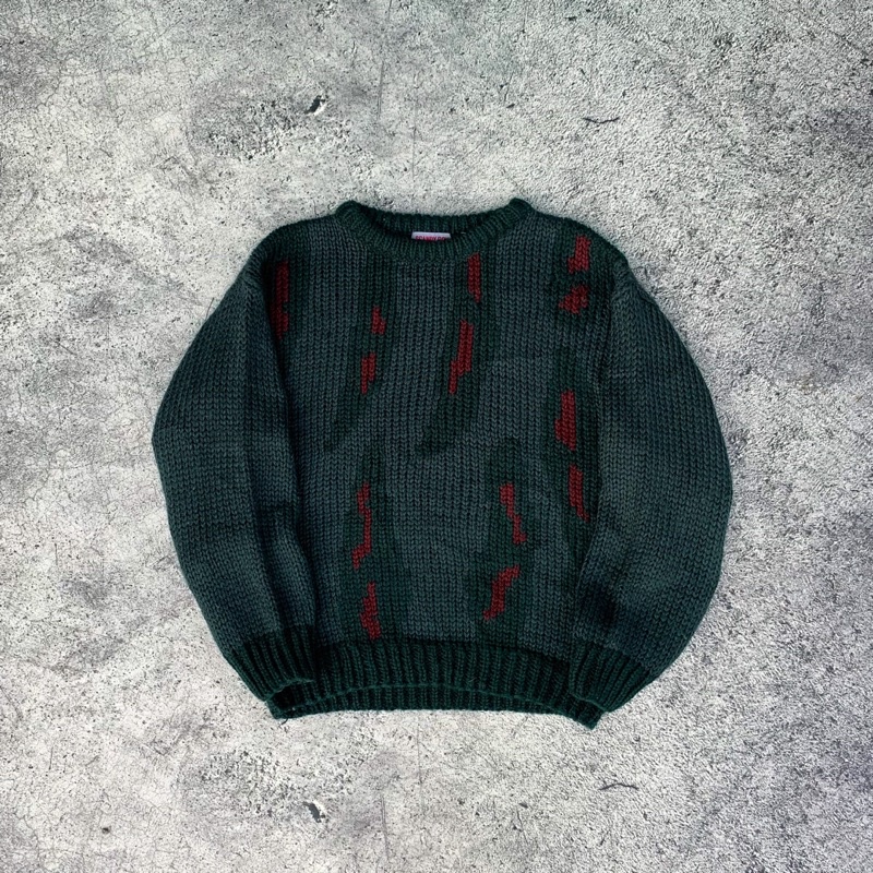 Scandy Boy Project Knitwear❗️THRIFT❗️ Sweater Rajut Vintage Cardigan Premium Crop Oversize Second Pr