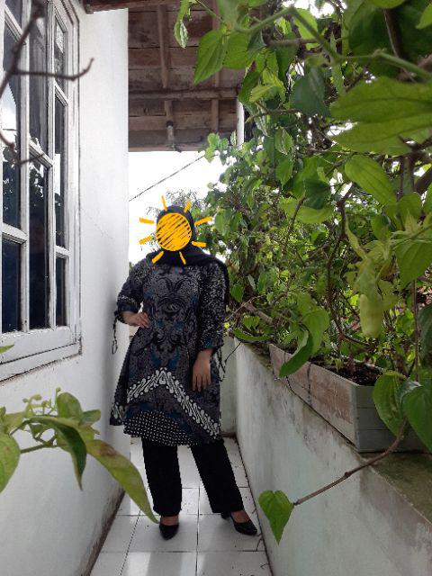 Atasan Batik Dolby Dolbi Dobby Doby Tenun Sutra Tulis Halus Katun Atbm Baron ,sarombit Atasan