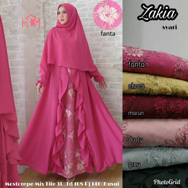 Gamis Zakia Sett