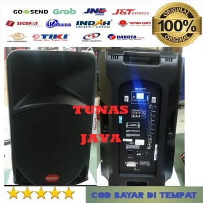 Speaker portable wireless baretone BT3H1515BWR 15inch MULTICHANNEL