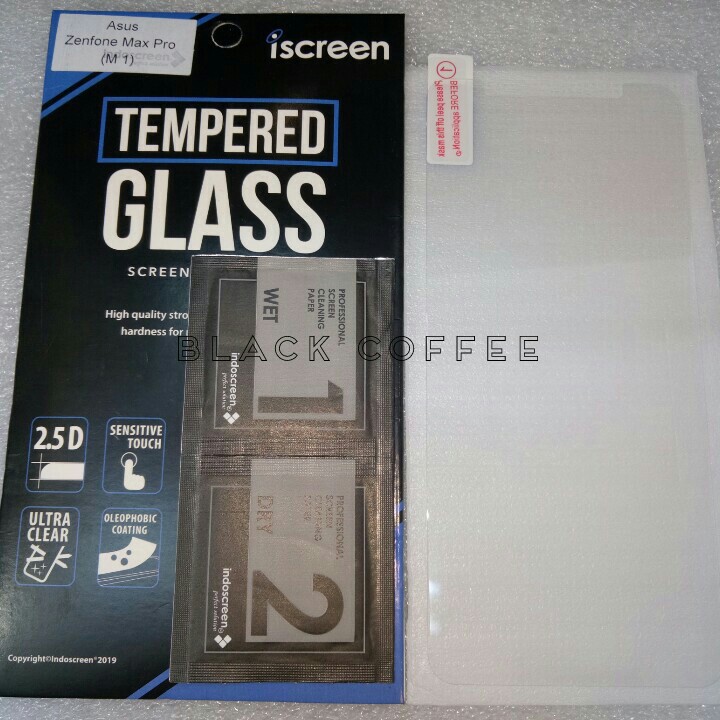 Tempered glass asus zenfone max pro m1 ZB601KL tempered glass iScreen bening