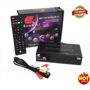 Sekond-EVINIX H1 Set Top Box DVBT2 TV Digital EVINIX H1 Powered By SKYBOX