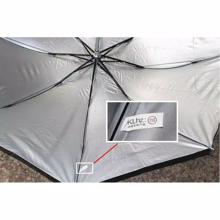 Hhm159 - Payung Bunga Mawar Rose Dengan Cover Praktis Rose Umbrella