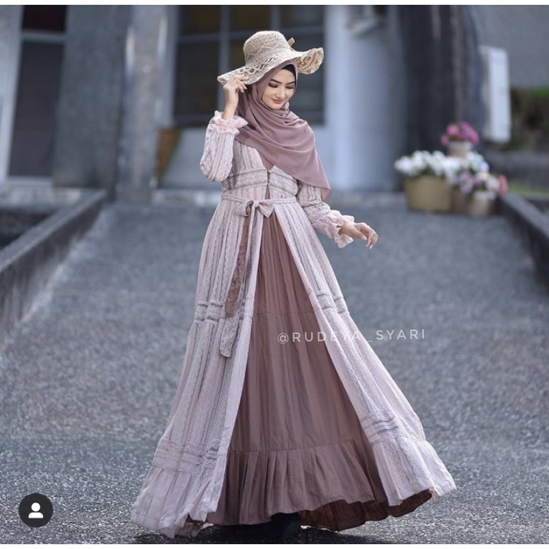 Lamira dress by rudeya syar’i