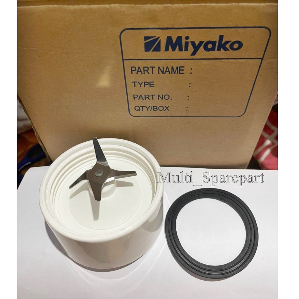 Pisau Blender Miyako BL 101 / BL 102 FREE KARET SEAL Mounting jus Universal