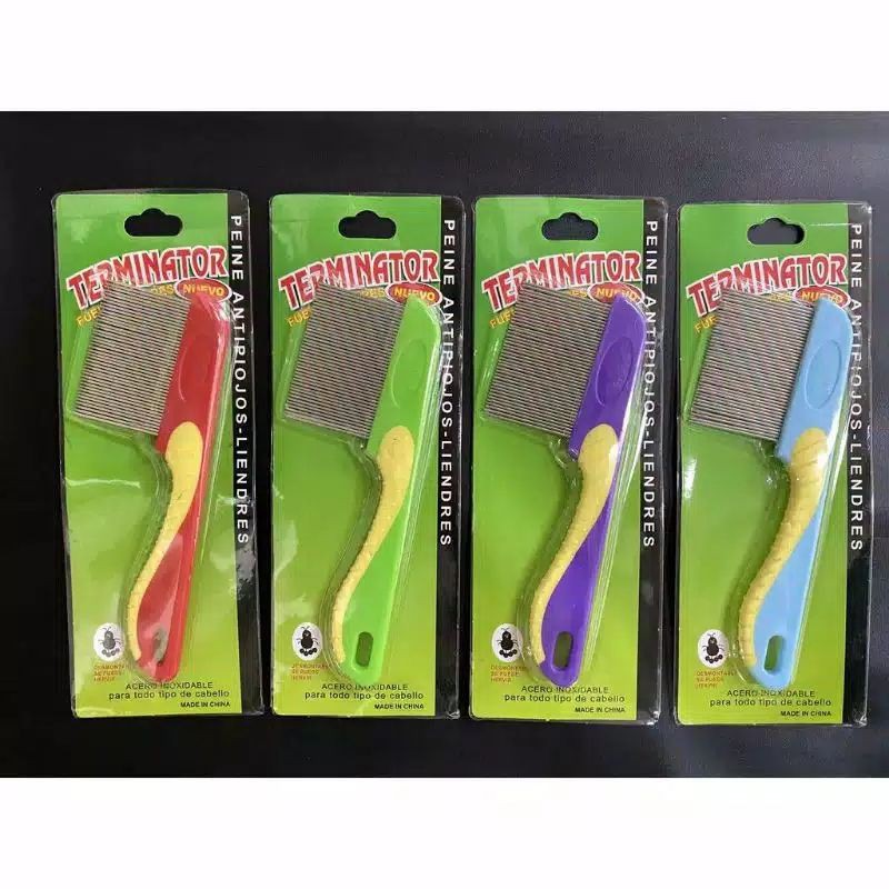 Sisir serit kutu besi logam ready stock