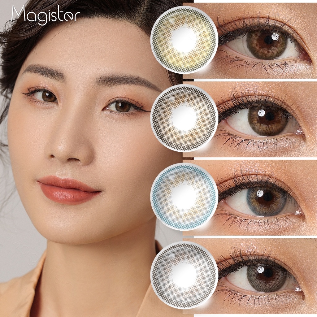 （COD)Softlens normal korea/Lensa Kontak Berwarna Baru /Lensa Kontak Lunak Hidrofilik / Murid Berwarna /14.20MM