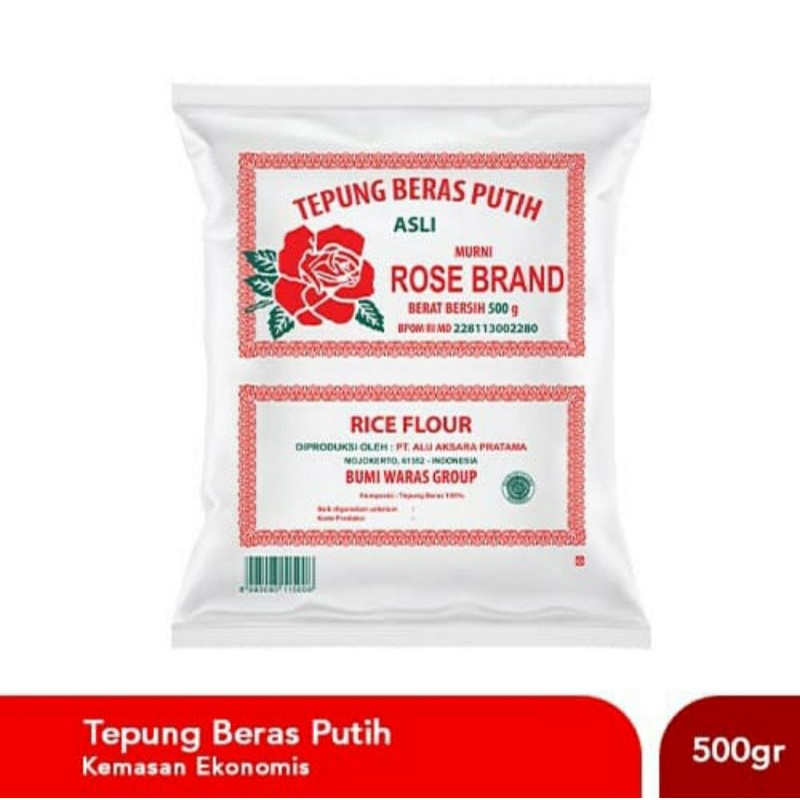 

Tepung Beras Rose Brand 500gr