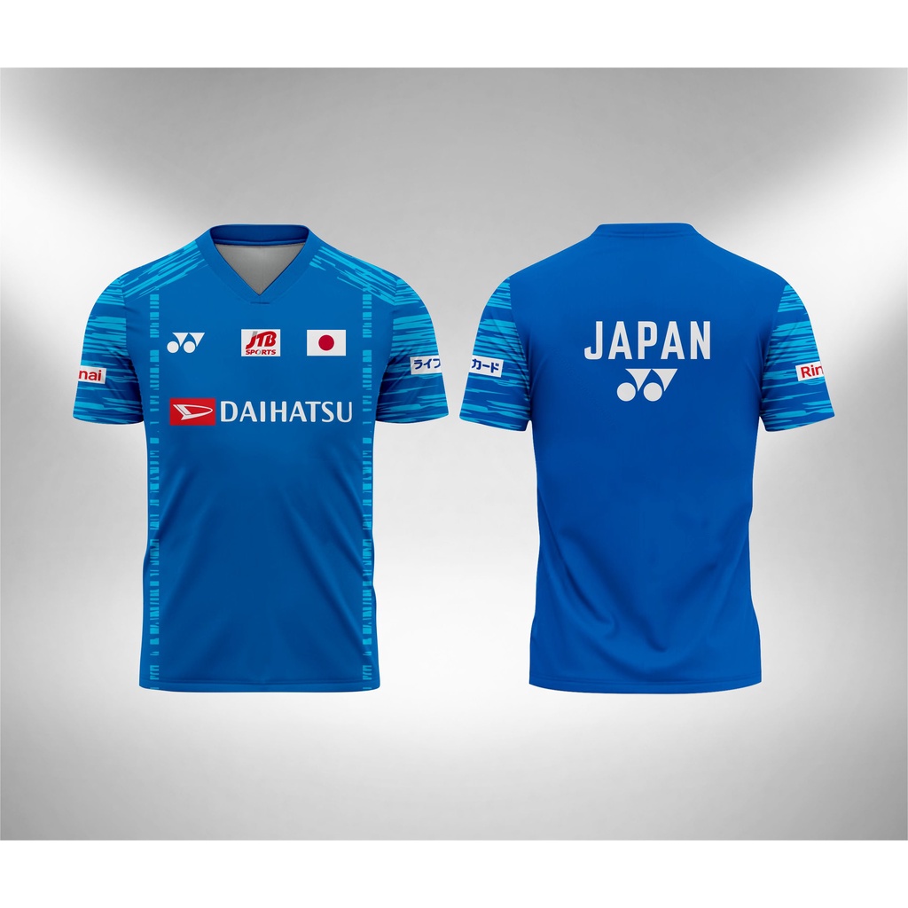 Jersey Printing Badminton Jepang 2022 All England Japan