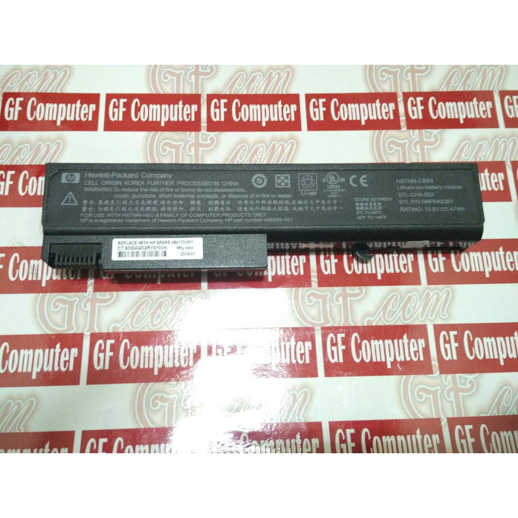 Baterai Laptop Hp Compaq 6500b 6530b 6535b 6700b 6730b 6735b 6736b Series