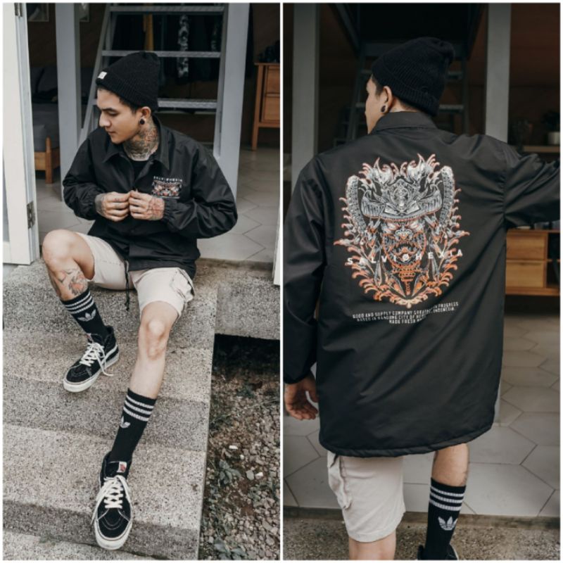 Jaket coach parasut coach jaket erigo jaket pria