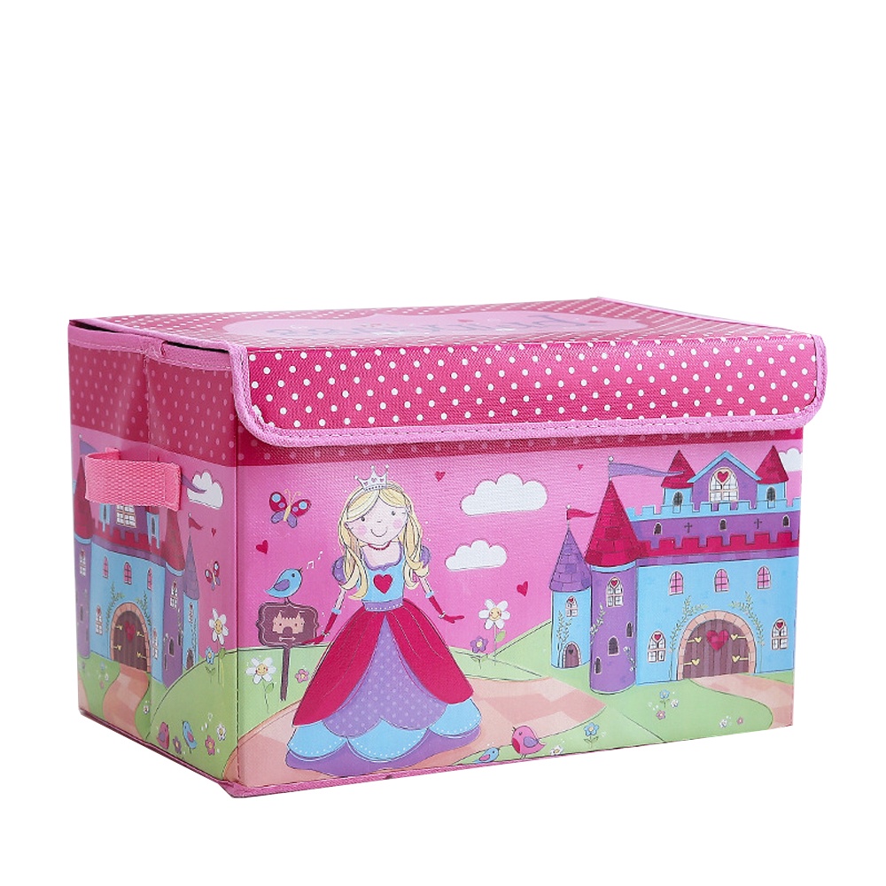 Kotak Mainan Storage Box Lipat Toy Box Kotak Serbaguna Mainan Organizer Baju Souvenir Anak Ulang Tahun Tempat Mainan Kotak Dino Princess School Bus Sekolah Babymaniashop