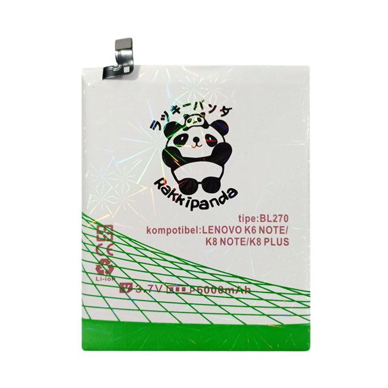 Baterai/Battery Double Power Double Ic Rakkipanda Lenovo K6 Note / K8 Note (BL270)