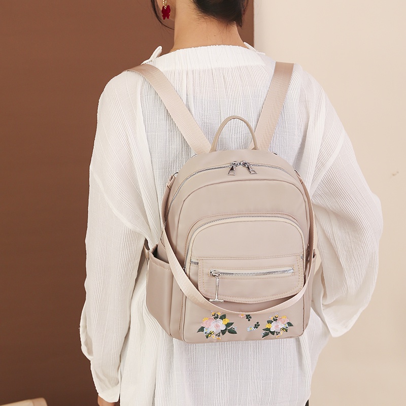 Ransel Wanita Multifungsi Tas Selempang  Bahu sling shoulder bag Nylon Cloth backpack beg belakang perempuan galas Women's Bags Ladies import 7197