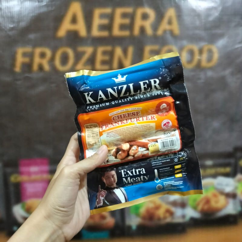 

Kanzler Cheese Frankfurter 360Gr