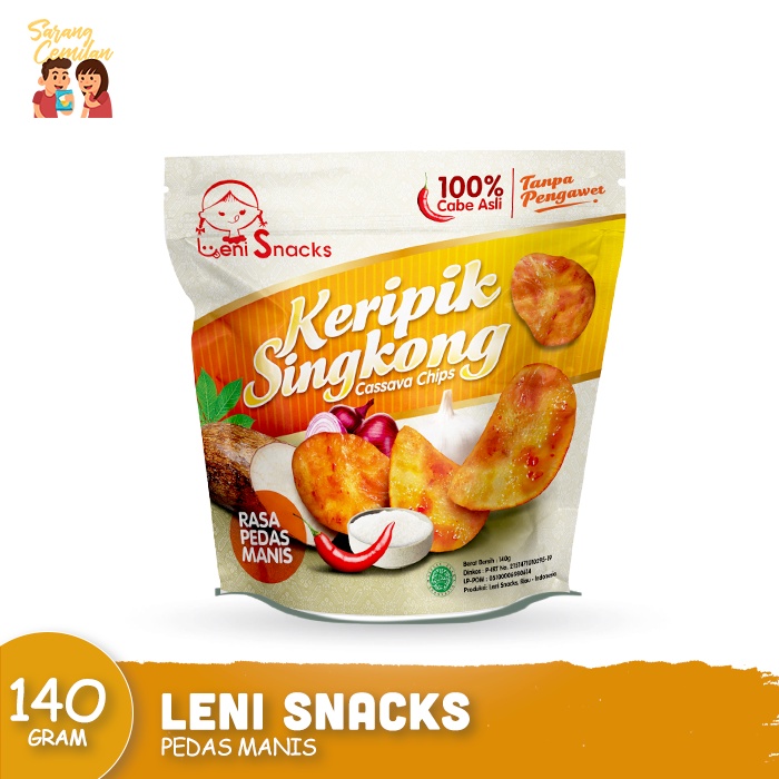 

Leni Snacks - Keripik Singkong rasa Pedas Manis