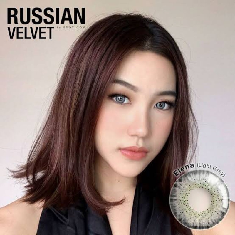 Russian Velvet Minus (-0.50 sampai -4.00) + FREE LENS CASE