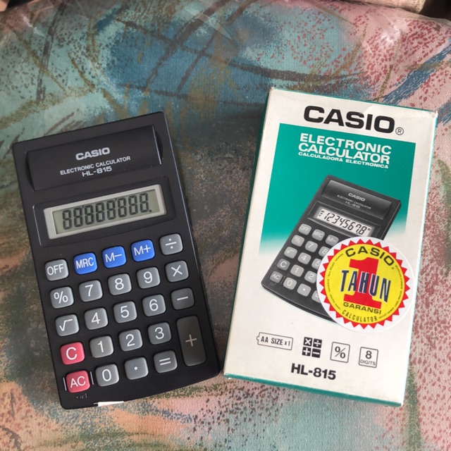 

Kalkulator Casio 815
