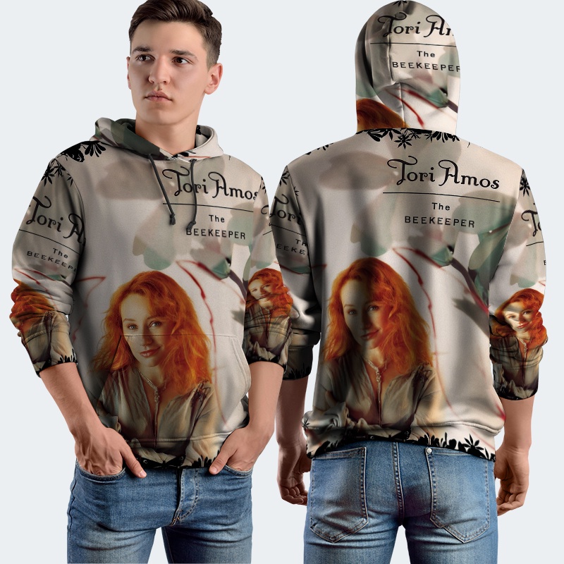Jaket Hoodie Fullprint Tori Amos Legend Bahan Polyester Jersey